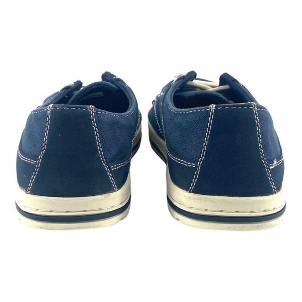 G.H. Bass & Company Nantucket Leather Lace Up Men's Boat Sneakers Women 8 Men 7 - Picture 5 of 11